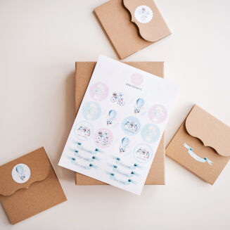 Stickers Easter Bunny - 3