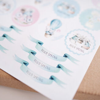 Stickers Easter Bunny - 2