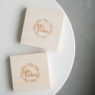 Drewniane pudełko na CD - 3