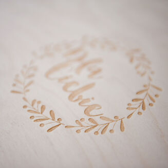 Drewniane pudełko na CD - 5