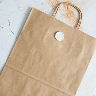 Medium paper bag - Kraft