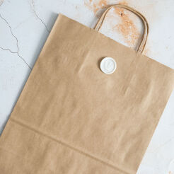Medium paper bag - Kraft
