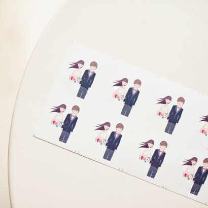 Stickers Just Married