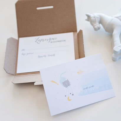 Blank gift certificate - Astronauta