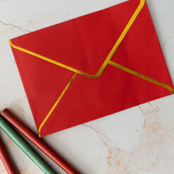Red-Gold Envelope 13x18