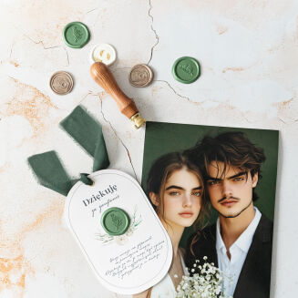 PERSONALIZOWANE podziękowanie za sesję PURE olive 007 - 2