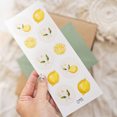 Naklejki lemon 098