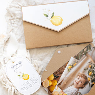 Folder 15x23 z klapką Lemon - 4