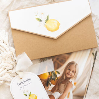 Folder 15x23 z klapką Lemon - 2
