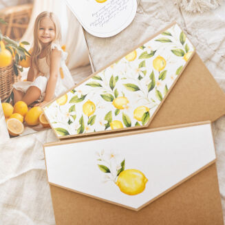 Folder 15x23 z klapką Lemon - 3
