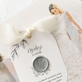 PERSONALIZOWANE podziękowanie za sesję białe kwiaty 002 - 7