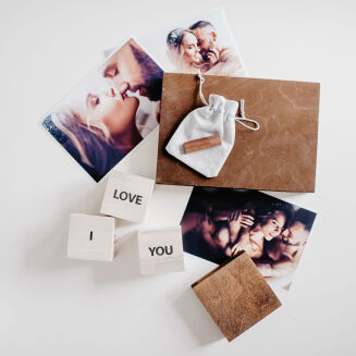 Drewniane pudełko 15x23 ciemne - 2