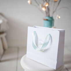 Small bag Beautiful Moments - turquoise light