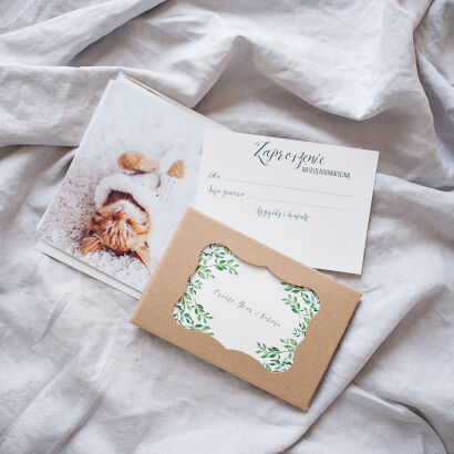 Blank gift certificate - Forest Mood