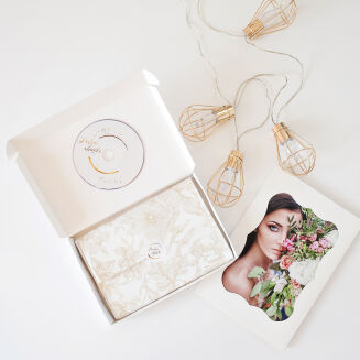 Photo box gold Beautiful Moments 15x23 white - 4