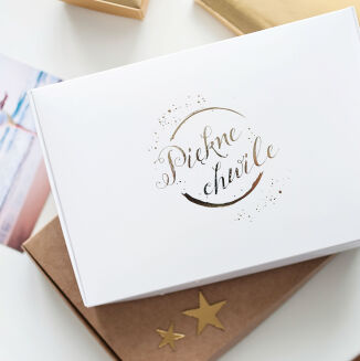 Photo box gold Beautiful Moments 15x23 white - 6