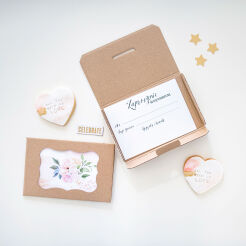 Blank gift certificate - Pastelove