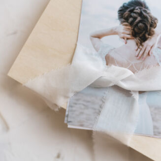 Szarpana biała wstążka - 5