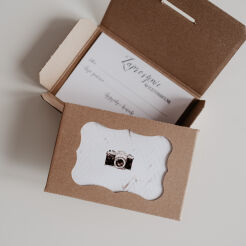 Blank gift certificate Just Camera - Camera