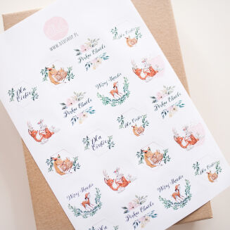 Zestaw naklejek Baby Deer 036 - 5