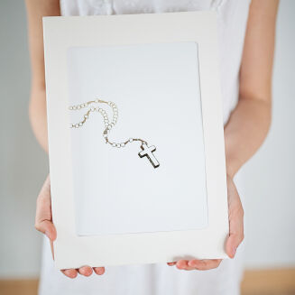 Mini-accordition Album 15x23 cm white - 3