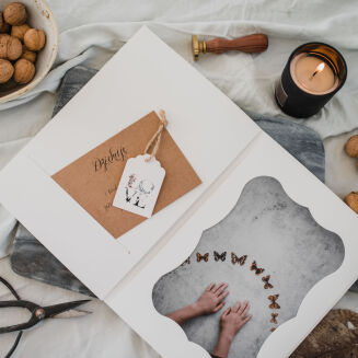 Mini-accordition Album 15x23 cm white - 8