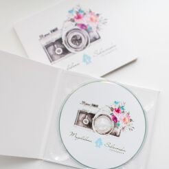 Opakowanie na CD z tacką - 50 szt