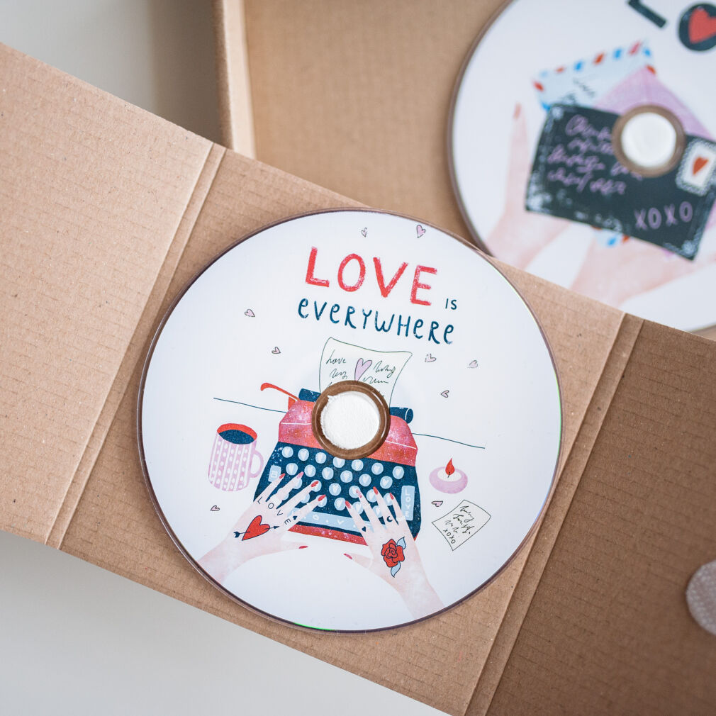 DVD love letters - maszyna