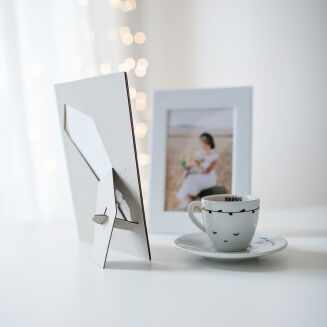 Ramka na zdjęcie 15x23 - biała - 4