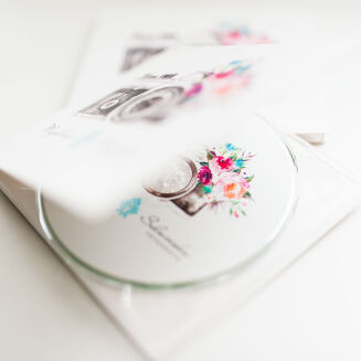 Opakowanie na CD z tacką z logo - 100 szt - 2