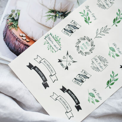 Stickers Forest mood