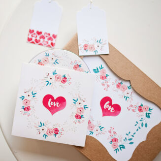 Opakowanie na CD wianek - 3