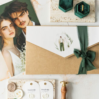 Folder 15x23 olive PURE 028 - 3