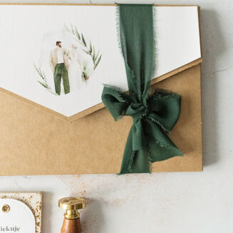 Folder 15x23 olive PURE 028 - 4