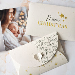 Pakiet 20 folderów Gold Christmas 15x23