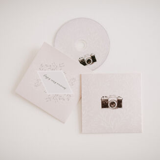 Opakowanie na DVD Just Camera - floral - 2