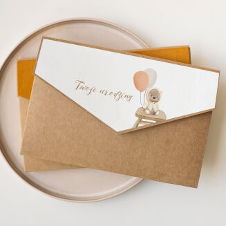 Folder 13x18 z klapką Pastel baby - 4