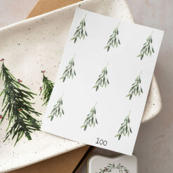 MISTLETOE Stickers 100