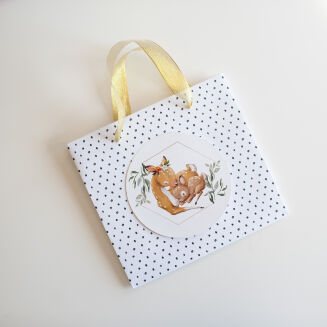 Mała torba kropki Baby Deer - 6