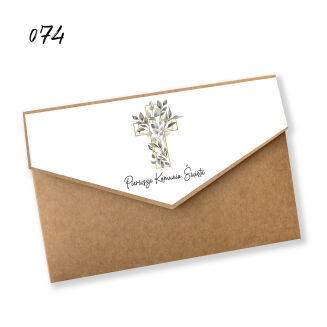 Folder 15x23 z klapką Boho Komunia - 5