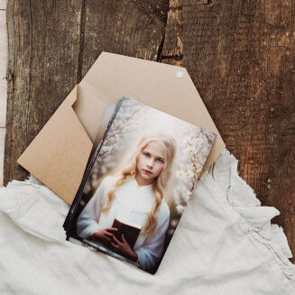 Folder 15x23 z klapką Boho Komunia - 4