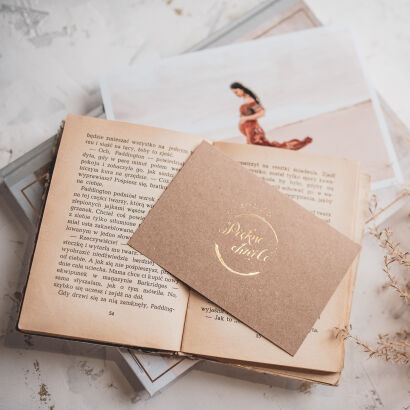 Beautiful Moments card Kraft - Boho