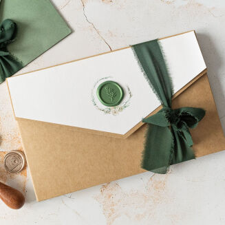 Shredded green ribbon - 4