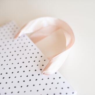 Duża torba kropki Baby Deer - 2